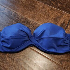 Victoria's Secret Blue Bikini Top 34B